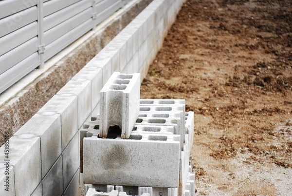 Fototapeta コンクリートブロック