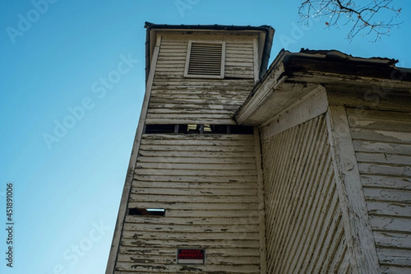 Fototapeta old abandoned building