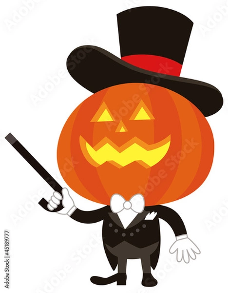 Obraz ハロウィン　ジャック・オ・ランタン