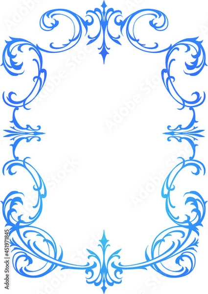 Obraz フレーム　レトロでファンタジックな飾り枠