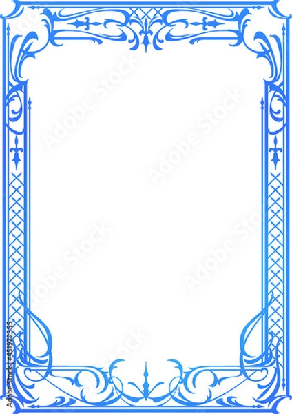 Obraz フレーム　レトロでファンタジックな飾り枠