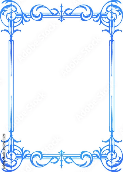 Obraz フレーム　レトロでファンタジックな飾り枠