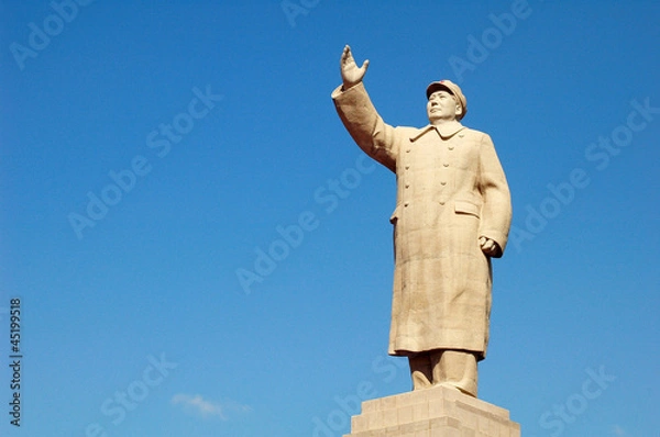 Obraz Statua przewodniczącego Mao