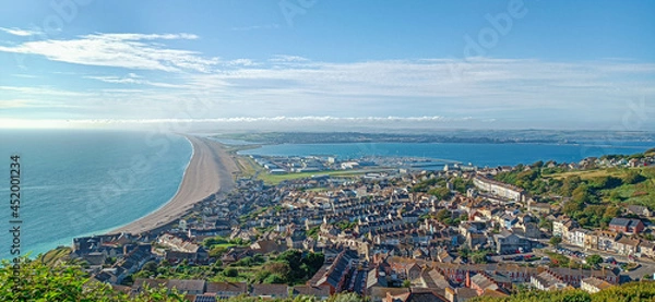 Obraz Weymouth from above 