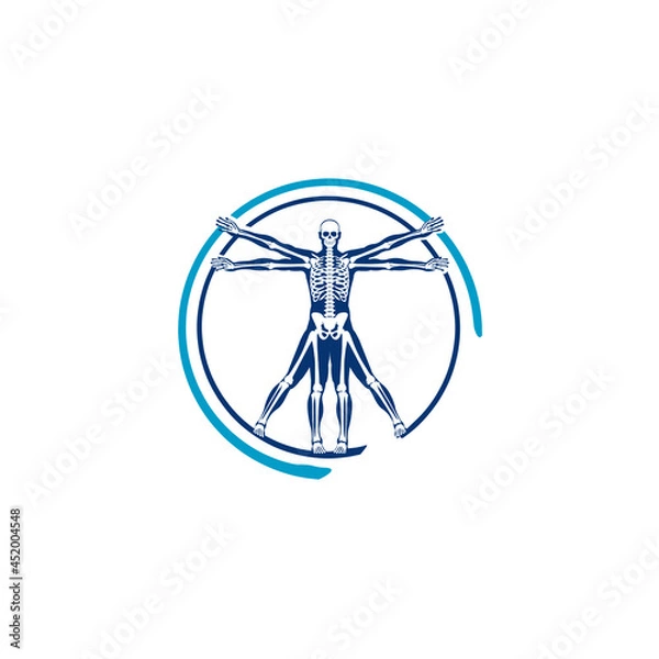 Obraz X RAY vector logo template