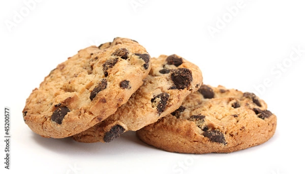 Obraz CHOPIPY CHIPS ISOLATOWANE W BIELNYM.