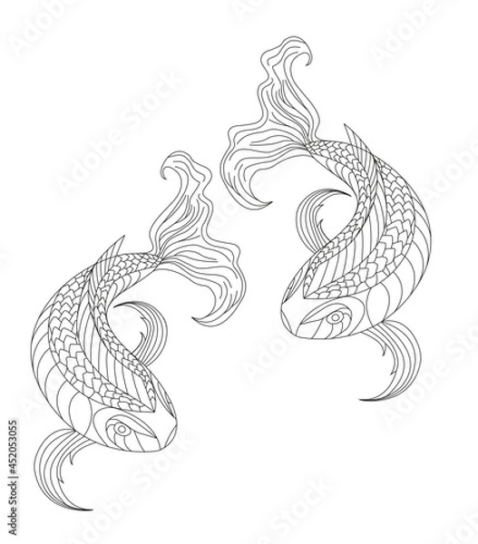 Obraz Ryby znak zodiaku