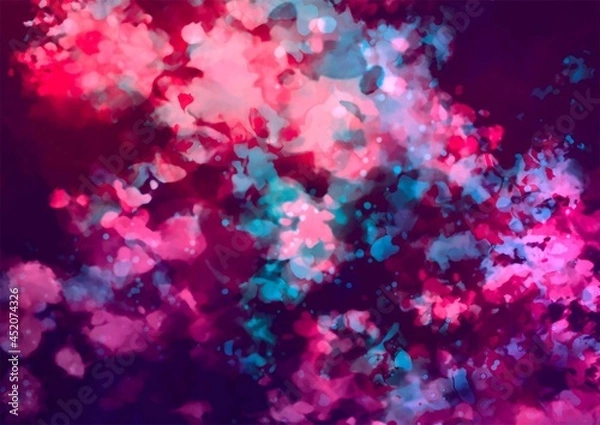 Obraz 幻想的なピンクのグラデーションのテクスチャ背景