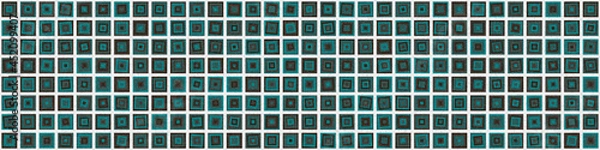 Fototapeta Abstract Geometric Pattern generative computational art illustration