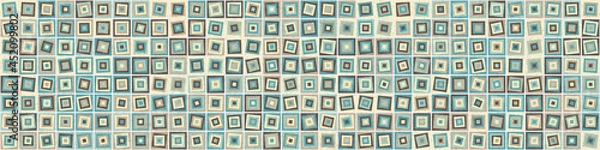 Obraz Abstract Geometric Pattern generative computational art illustration
