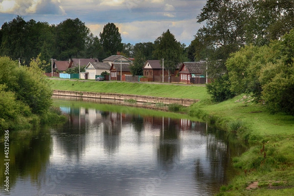 Obraz house on the river