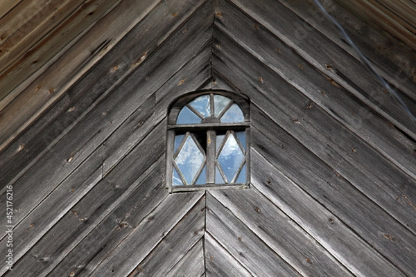 Obraz old wooden window