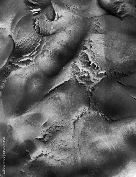 Fototapeta Textured Black And White Background