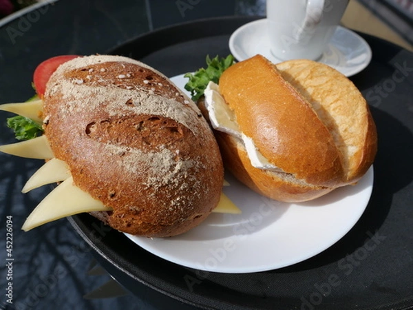 Obraz bread and milk