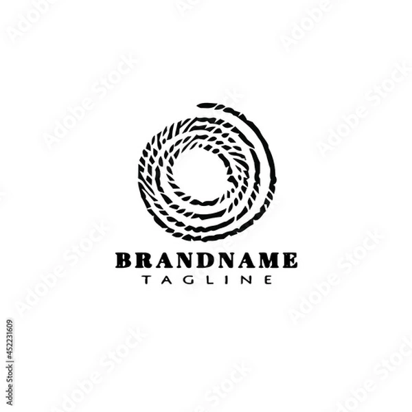 Obraz rope ladder logo icon design template vector illustration