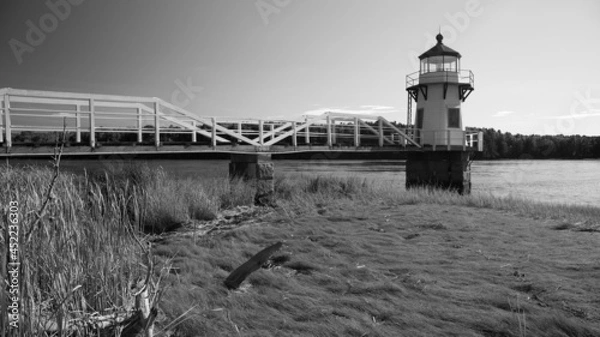 Obraz lighthouse on the pier