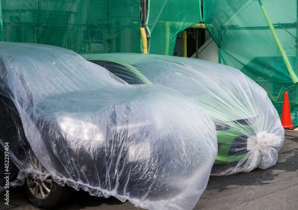 Fototapeta 改築作業