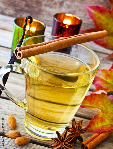 Obraz Herbstzeit -  weißer Punsch