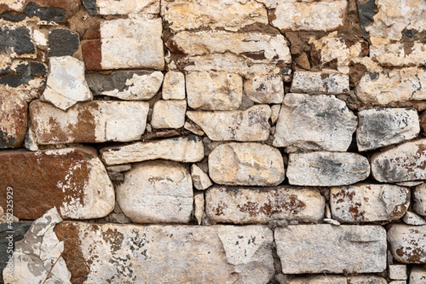 Fototapeta Old Stone Wall Background 