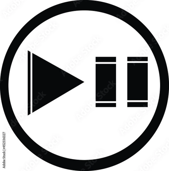 Fototapeta Play Icon