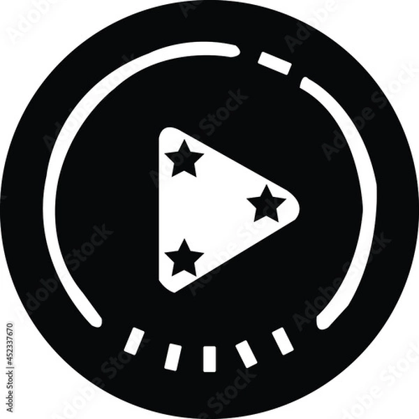 Fototapeta Play Icon