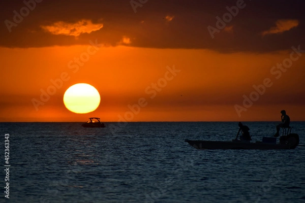 Obraz sunset in the sea