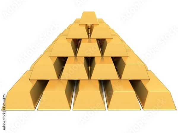 Obraz golden heap