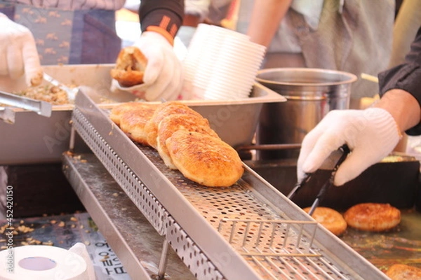 Obraz 부산, 씨앗호떡