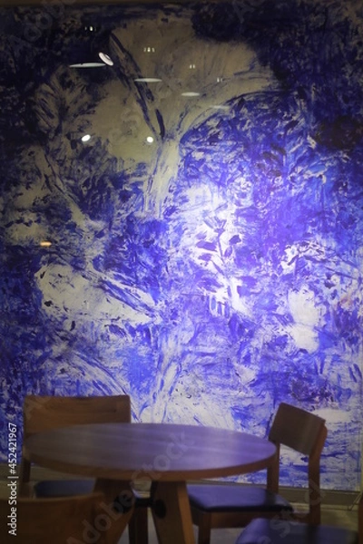 Obraz 인테리어, 벽, 카페