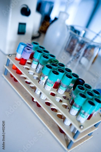 Obraz Tubes à essai