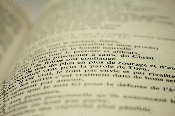 Fototapeta Nouveau testament