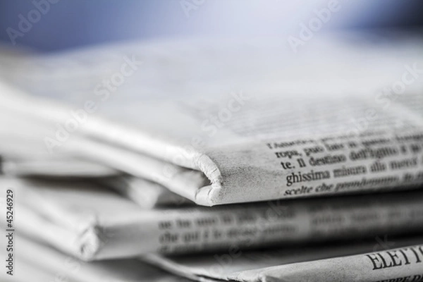 Obraz newspaper,document for information