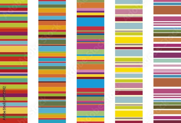 Fototapeta colorful stripes, pattern design