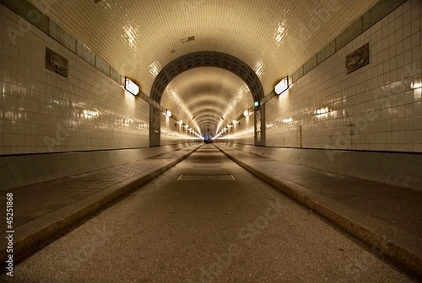 Obraz Alter Elbtunnel