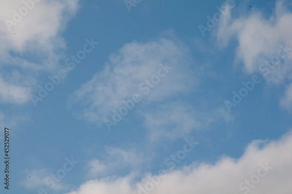Fototapeta blue sky with clouds