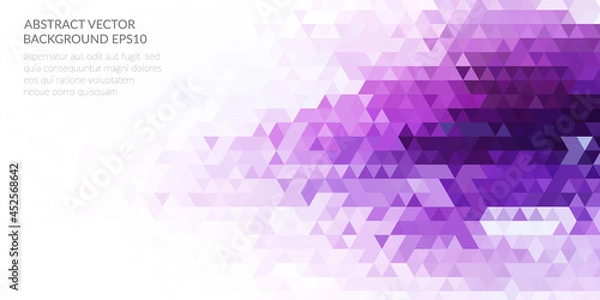 Obraz Pattern with simple shapes for your design.