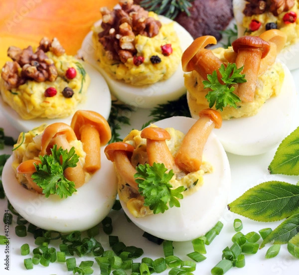 Obraz Stuffed eggs