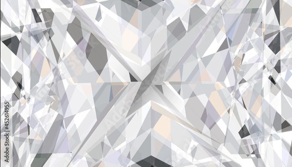 Obraz Gem stone closeup. Diamond background for luxury design.