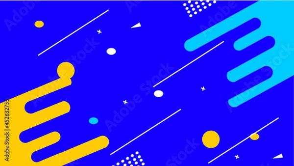 Obraz simple background with circles