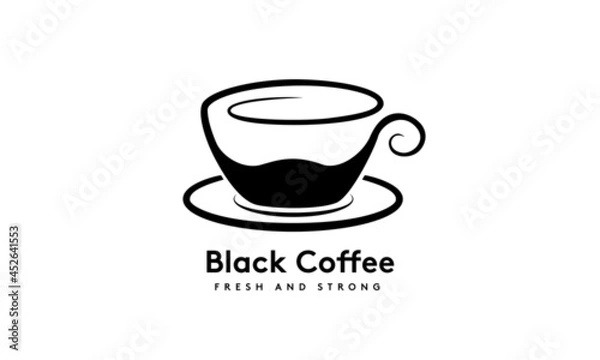Obraz coffee cup logo