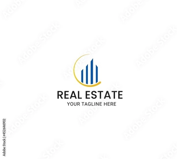 Obraz Real estate logo