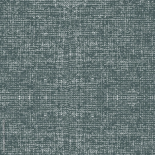 Fototapeta seamless background, rough fabric texture in black and white