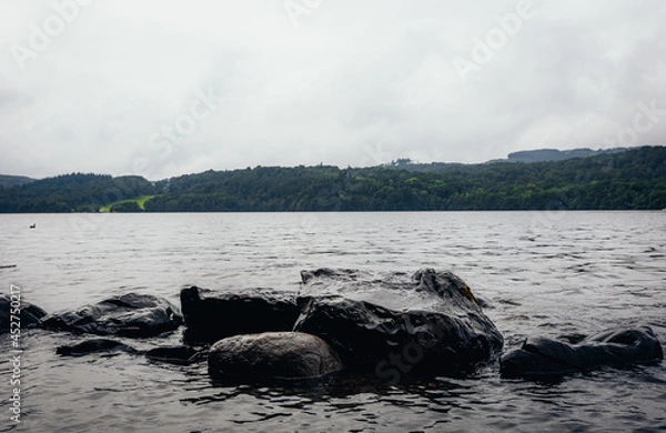 Obraz lake and mountains