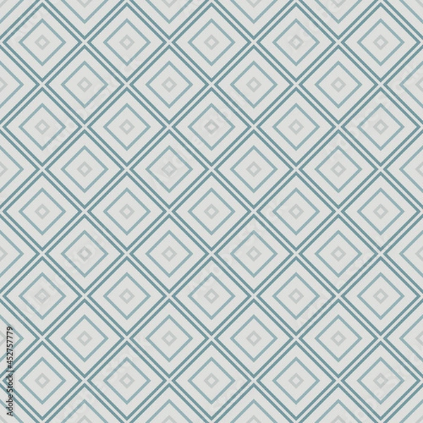 Fototapeta  Abstract diamond geometric seamless texture background. Vector illustration