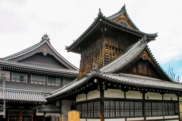 Fototapeta 西本願寺太鼓楼