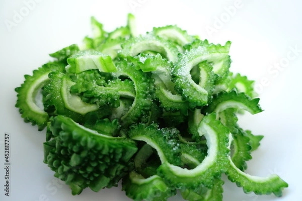 Fototapeta ゴーヤのアップ