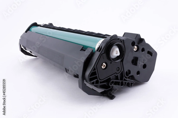 Fototapeta black toner container for copy machine