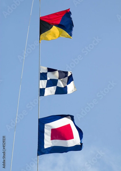 Obraz Maritime signal flags