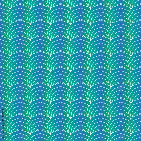 Fototapeta abstract vector seamless pattern.geometric shapes pattern
