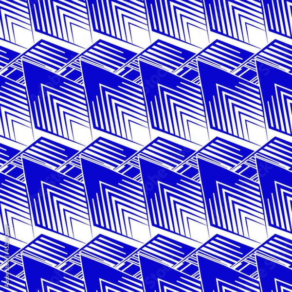 Fototapeta abstract vector seamless pattern.geometric shapes pattern
